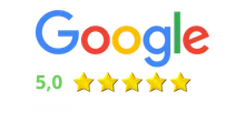 Hodnocení 5,0 z 5 na Google na základě 12 recenzí