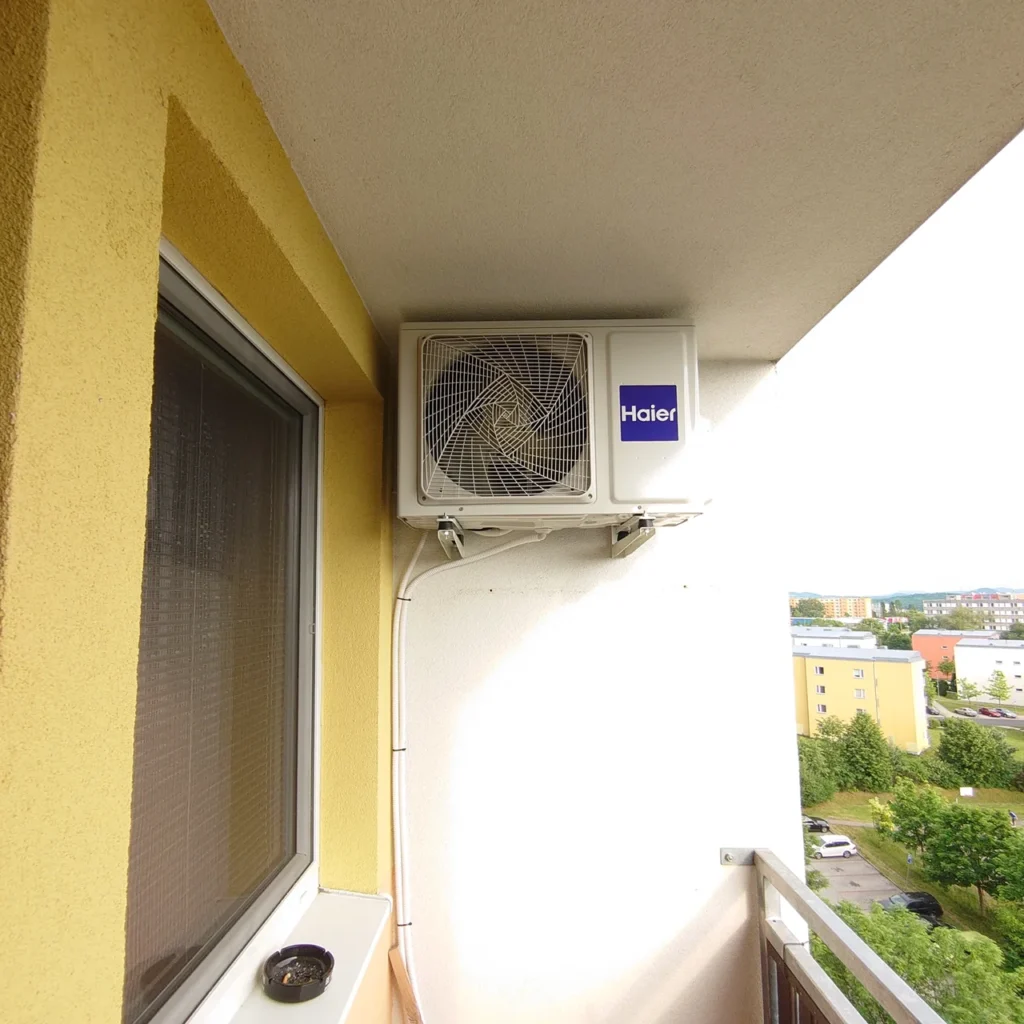 Realizace klimatizace v bytě v České Lípě – Špičák