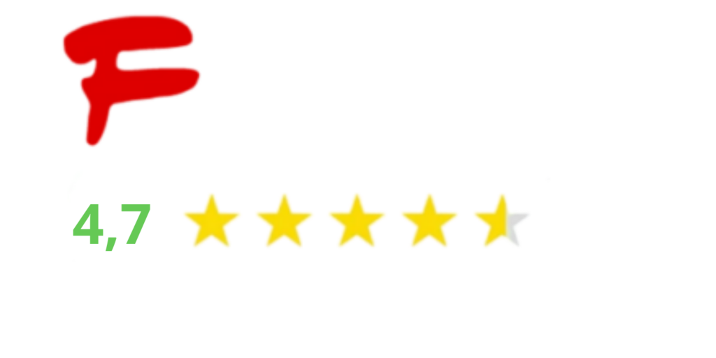 Hodnocení firmy 4,7 z 5 na Firmy.cz na základě 12 recenzí