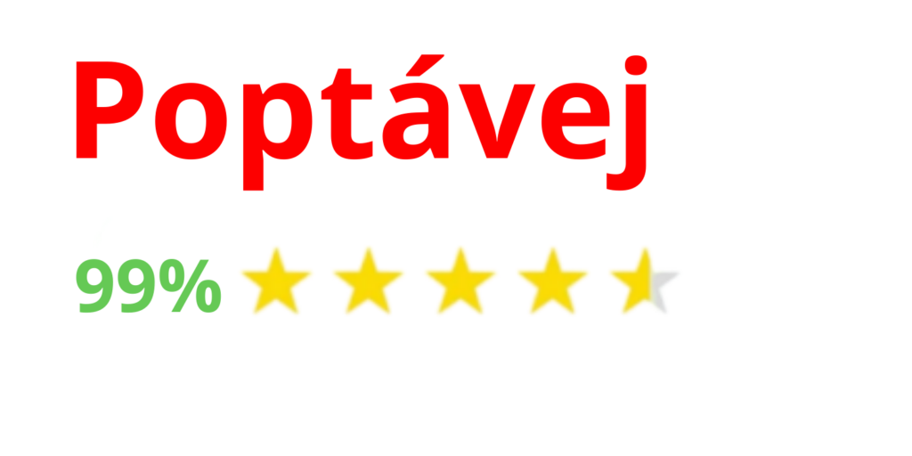 Hodnocení firmy 99% na Poptávej.cz na základě 9 recenzí